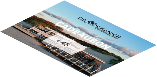 Strandpaviljoen de Boekanier's cadeaubon