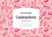 Brute Burgers's cadeaubon