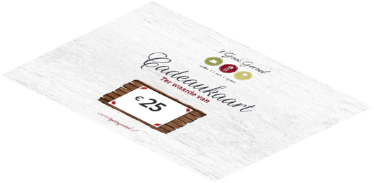't Goei Gevoel's cadeaubon