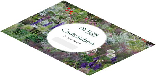 De Tuin in vier seizoenen's cadeaubon