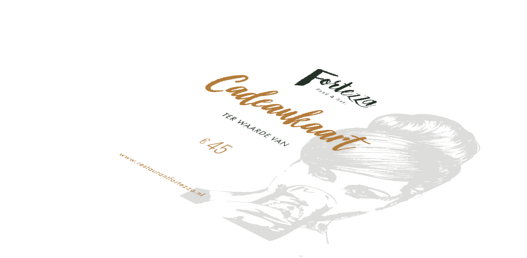 Restaurant Fortezza's cadeaubon