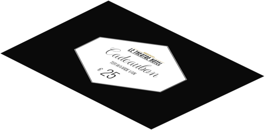 Le Theatre Hotel's cadeaubon