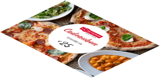 L' Osteria's cadeaubon