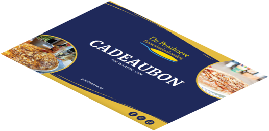 De Ponthoeve's cadeaubon