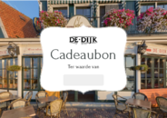 Cafe Restaurant  de Dijk's cadeaubon