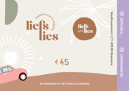 Liefs Lies's cadeaubon