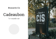 Brasserie Cis's cadeaubon