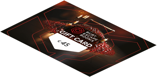Ruby Escape Rooms's cadeaubon
