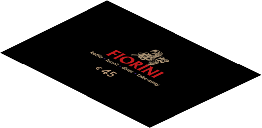 Fiorini Café's cadeaubon