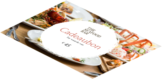 The Seafood Bar's cadeaubon