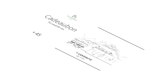 'T Lanshuys's cadeaubon