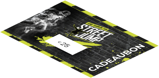 Street Jump Veldhoven's cadeaubon