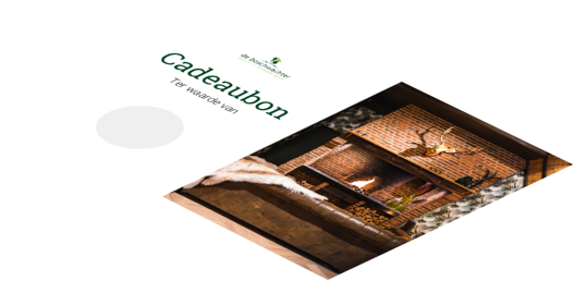 Restaurant de Boschwachter's cadeaubon