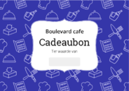 Boulevard cafe's cadeaubon