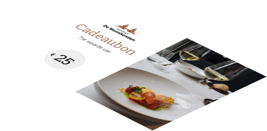 Restaurant de Monnikendam's cadeaubon