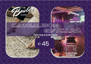 The Boules Club's cadeaubon