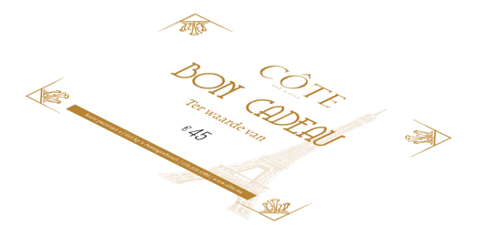 Côte's cadeaubon