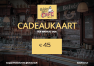 Belgisch Bier Cafe Belvedere's cadeaubon
