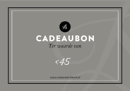 Restaurant Le Nord's cadeaubon