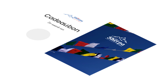 Sherpa Restaurant's cadeaubon