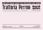 Trattoria Perron's cadeaubon