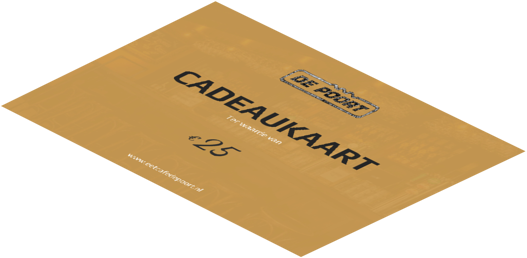 Eetcafe De Poort's cadeaubon
