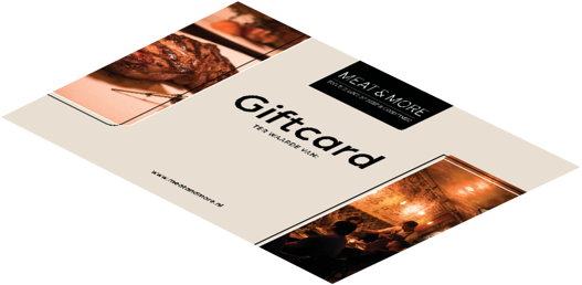 Meat & More's cadeaubon