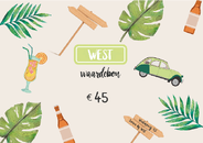Restaurant West's cadeaubon