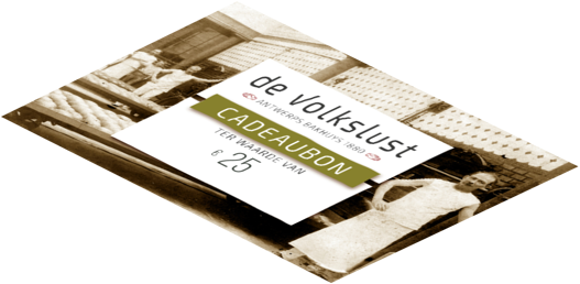 De Volkslust Ede's cadeaubon