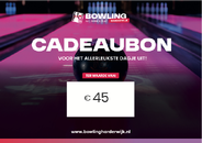 Bowling Harderwijk's cadeaubon