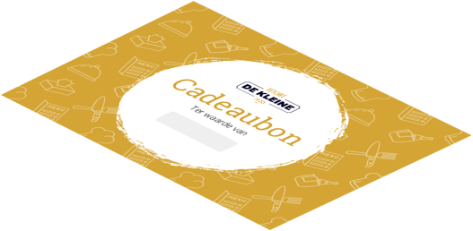 Eetcafe de Kleine's cadeaubon