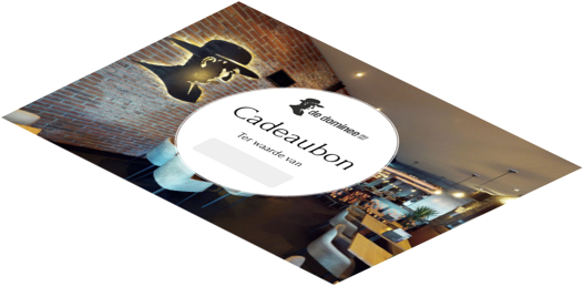 Grand cafe de Dominee's cadeaubon