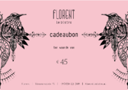 Florent le bistro's cadeaubon