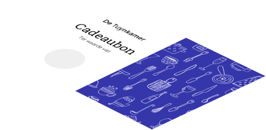 De Tuynkamer's cadeaubon