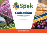 Van der Spek's cadeaubon