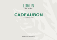 Lorijn Eten & Drinken's cadeaubon
