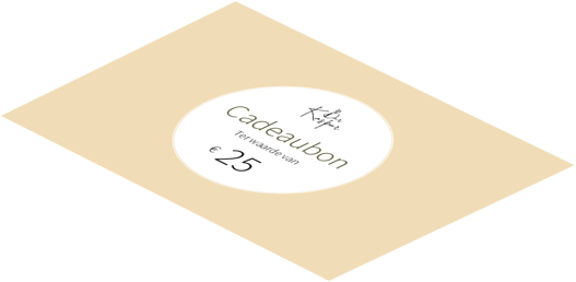 Bar Kaspar's cadeaubon