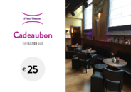 Theatercafé van Het Veur Theater's cadeaubon